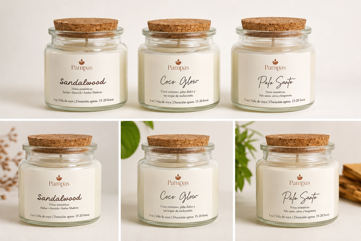 Vela  Aromatica Soya